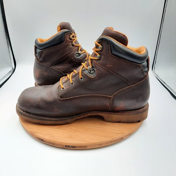 Chippewa Colville Mens Size 11 Boots Brown Leather Waterproof Insulated 6\